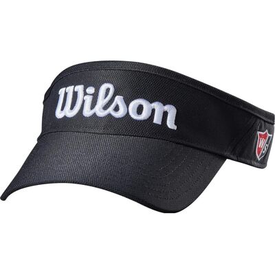 Wilson, Unisex, Cap, Visor, Schwarz Wilson, Unisex, Cap, Visor, Schwarz