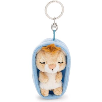 NICI, Unisex, Schlüsselanhänger, plush keychain sleeping lion 8 cm, Braun, Blau, Mehrfarbig NICI, Unisex, Schlüsselanhänger, plush keychain sleeping lion 8 cm, Braun, Blau, Mehrfarbig