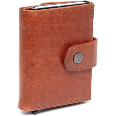 The Chesterfield Brand, Unisex, Portemonnaie, Lesina Geldbörse RFID Schutz Leder 7 cm, Braun The Chesterfield Brand, Unisex, Portemonnaie, Lesina Geldbörse RFID Schutz Leder 7 cm, Braun