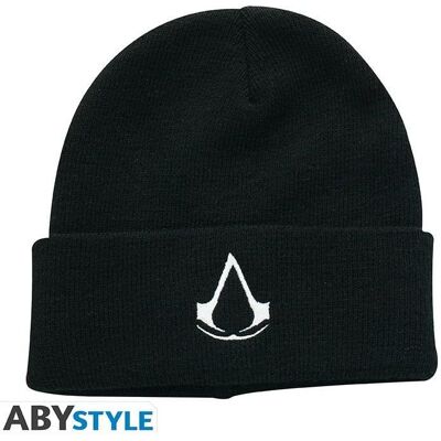 ABYstyle, Unisex, Mütze, Berretto Cuffia Assassin's Creed - Crest, Schwarz, (One Size) ABYstyle, Unisex, Mütze, Berretto Cuffia Assassin's Creed - Crest, Schwarz, (One Size)