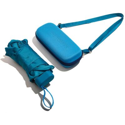 Muitomas, Damen, Regenschirm, Regenschirm mit Etui, Blau Muitomas, Damen, Regenschirm, Regenschirm mit Etui, Blau