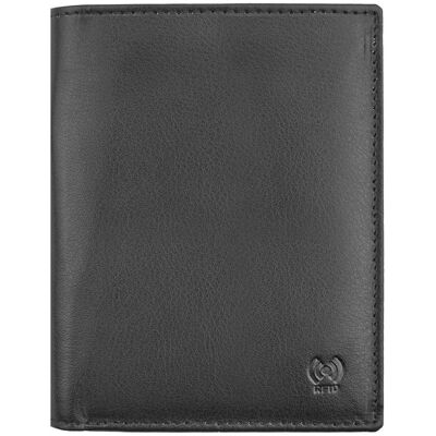 Zoom, Damen, Portemonnaie, Unisex Geldbörse, RFID, Schwarz Zoom, Damen, Portemonnaie, Unisex Geldbörse, RFID, Schwarz