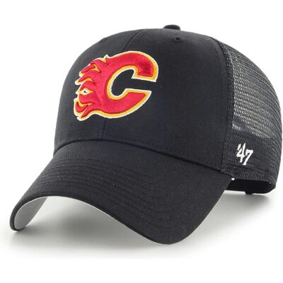 47 Brand, Herren, Cap, Branson Calgary Flames, Schwarz, (One Size) 47 Brand, Herren, Cap, Branson Calgary Flames, Schwarz, (One Size)