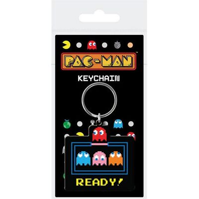 Pyramid Schlüsselanhänger, Pac-Man (Group) Rubber Keychain, Mehrfarbig Pyramid Schlüsselanhänger, Pac-Man (Group) Rubber Keychain, Mehrfarbig