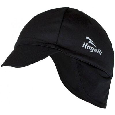 Rogelli, Unisex, Cap, PROTTETIVO winter cap with visor black, Schwarz, (One Size) Rogelli, Unisex, Cap, PROTTETIVO winter cap with visor black, Schwarz, (One Size)