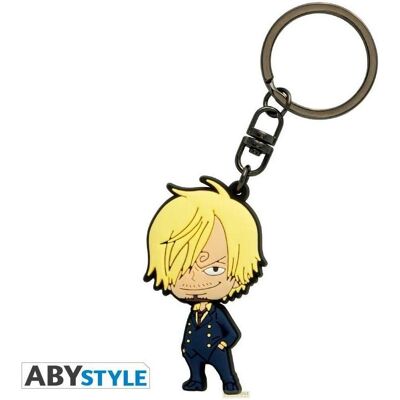 ABYstyle, Schlüsselanhänger, Portachiavi One Piece : Sanji SD, Mehrfarbig ABYstyle, Schlüsselanhänger, Portachiavi One Piece : Sanji SD, Mehrfarbig
