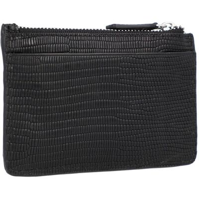 Castelijn & Beerens, Unisex, Portemonnaie, Donna Geldbörse RFID Leder 12 cm, Schwarz Castelijn & Beerens, Unisex, Portemonnaie, Donna Geldbörse RFID Leder 12 cm, Schwarz