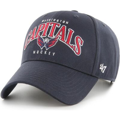47 Brand, Herren, Cap, Snapback Cap - BROADFIELD Washington Capitals, Blau 47 Brand, Herren, Cap, Snapback Cap - BROADFIELD Washington Capitals, Blau