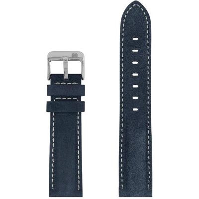 Iron Annie, Unisex, Gürtel, Marineblaues Lederband 22 mm, Blau Iron Annie, Unisex, Gürtel, Marineblaues Lederband 22 mm, Blau