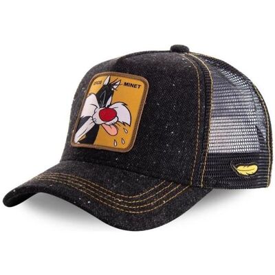 Capslab, Unisex, Cap, Looney Tunes Gros Minet Trucker Cap - CL/LOO2/1/MIN1, Schwarz, Gelb, (One Size) Capslab, Unisex, Cap, Looney Tunes Gros Minet Trucker Cap - CL/LOO2/1/MIN1, Schwarz, Gelb, (One Size)