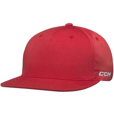 CCM, Herren, Cap, Team Flatbrim Snapback Cap (Ena Velikost, Rot), Rot CCM, Herren, Cap, Team Flatbrim Snapback Cap (Ena Velikost, Rot), Rot