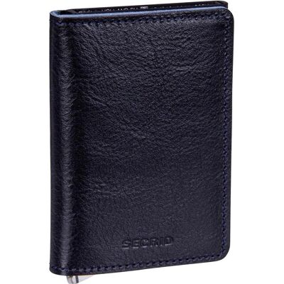 Secrid, Unisex, Portemonnaie, Premium Slimwallet Basco navy, Blau Secrid, Unisex, Portemonnaie, Premium Slimwallet Basco navy, Blau
