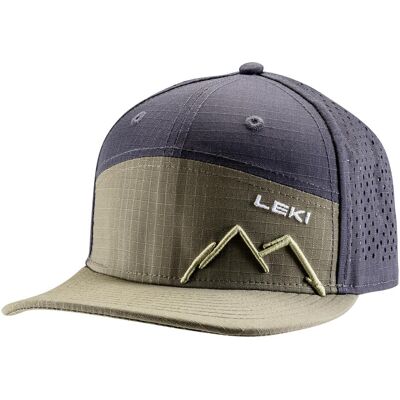 Leki, Herren, Mütze, Czapka z daszkiem Casual Cap, Grau, (One Size) Leki, Herren, Mütze, Czapka z daszkiem Casual Cap, Grau, (One Size)