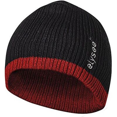 Elysee, Unisex, Mütze, unisex Beanie HOLGER schwarz Einheitsgrösse 1 St., Schwarz Elysee, Unisex, Mütze, unisex Beanie HOLGER schwarz Einheitsgrösse 1 St., Schwarz