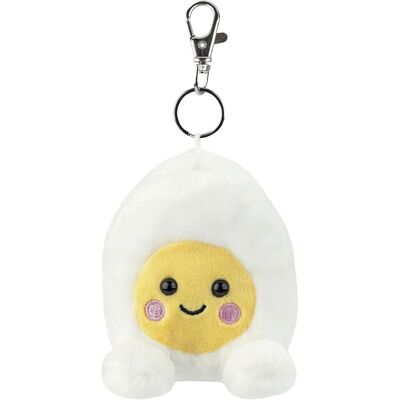 Aurora, Mädchen, Schlüsselanhänger, AUR Palm Pals Keychain - Egg, 11 cm, Weiss, Gelb Aurora, Mädchen, Schlüsselanhänger, AUR Palm Pals Keychain - Egg, 11 cm, Weiss, Gelb