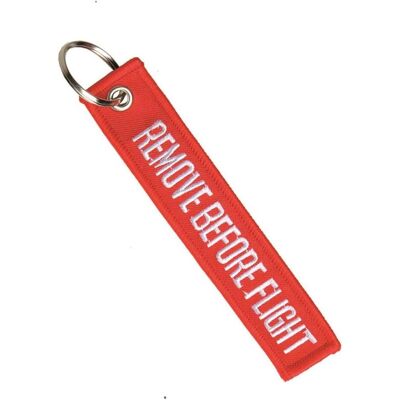 Mil-tec, Schlüsselanhänger, Schlüsselanhänger REMOVE BEFORE FLIGHT, Rot Mil-tec, Schlüsselanhänger, Schlüsselanhänger REMOVE BEFORE FLIGHT, Rot