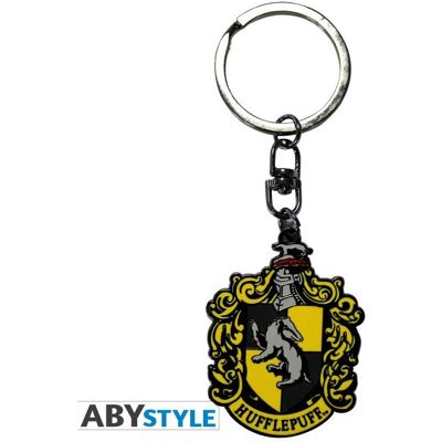 ABYstyle, Schlüsselanhänger, Harry Potter - Haus Hufflepuff, Gelb, Schwarz, Mehrfarbig ABYstyle, Schlüsselanhänger, Harry Potter - Haus Hufflepuff, Gelb, Schwarz, Mehrfarbig