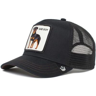 Goorin Bros, Herren, Cap, . The Baddest Boy Trucker Cap - 101-0493-BLK, Schwarz Goorin Bros, Herren, Cap, . The Baddest Boy Trucker Cap - 101-0493-BLK, Schwarz