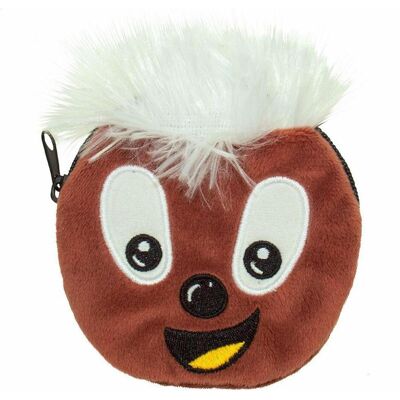 Trötsch, Unisex, Portemonnaie, - Unser Sandmännchen Plüsch-Geldbörse Pitti, Braun, Weiss Trötsch, Unisex, Portemonnaie, - Unser Sandmännchen Plüsch-Geldbörse Pitti, Braun, Weiss