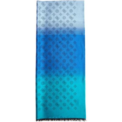 Guess Damen, Schal, Textile Scarf, Blue, 80 x 190 cm, For Women, Blau Guess Damen, Schal, Textile Scarf, Blue, 80 x 190 cm, For Women, Blau