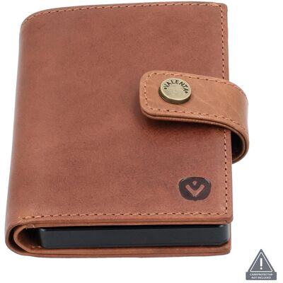 Valenta, Herren, Portemonnaie, CardWallet, Rot, Braun Valenta, Herren, Portemonnaie, CardWallet, Rot, Braun
