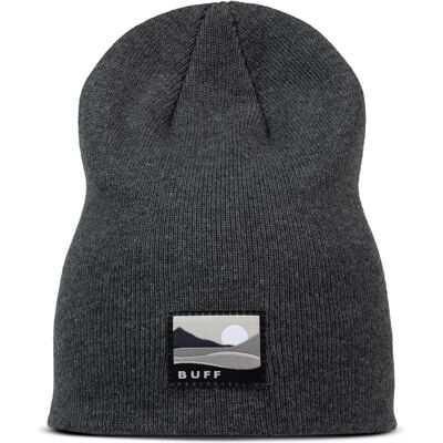 Buff, Mütze, Strickmütze Lilon Long Grau Meliert, Grau Buff, Mütze, Strickmütze Lilon Long Grau Meliert, Grau