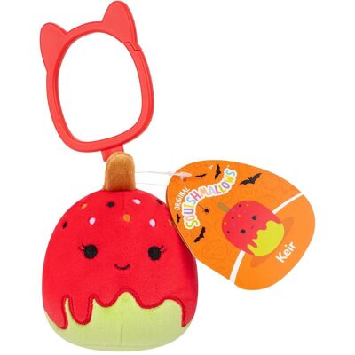 Squishmallows, Mädchen, Schlüsselanhänger, 9 cm Halloween Clip On - Keir, Mehrfarbig Squishmallows, Mädchen, Schlüsselanhänger, 9 cm Halloween Clip On - Keir, Mehrfarbig