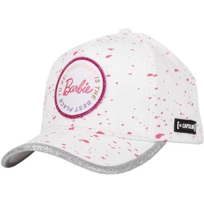 Capslab, Damen, Cap, Barbie-Kappe, Weiss, (One Size) Capslab, Damen, Cap, Barbie-Kappe, Weiss, (One Size)