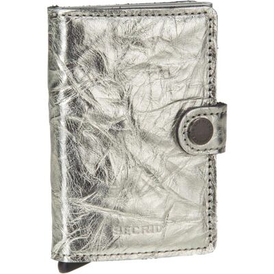 Secrid, Unisex, Portemonnaie, Geldbörse Miniwallet, Silber Secrid, Unisex, Portemonnaie, Geldbörse Miniwallet, Silber