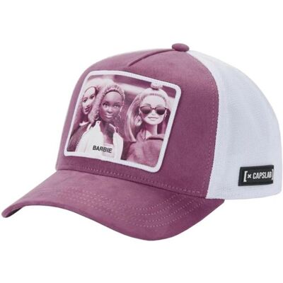 Capslab, Damen, Cap, Barbie-Kappe, Pink, Weiss, Rosa, (One Size) Capslab, Damen, Cap, Barbie-Kappe, Pink, Weiss, Rosa, (One Size)