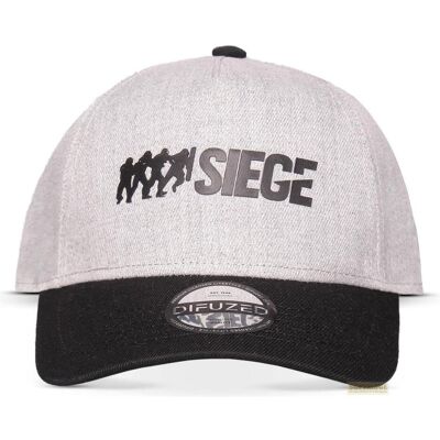6-Siege, Herren, Cap, Logo Men's Adjustable Cap, Grau, (One Size) 6-Siege, Herren, Cap, Logo Men's Adjustable Cap, Grau, (One Size)