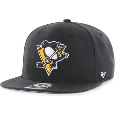47 Brand, Herren, Cap, Captain Pittsburgh Penguins, Schwarz, (One Size) 47 Brand, Herren, Cap, Captain Pittsburgh Penguins, Schwarz, (One Size)