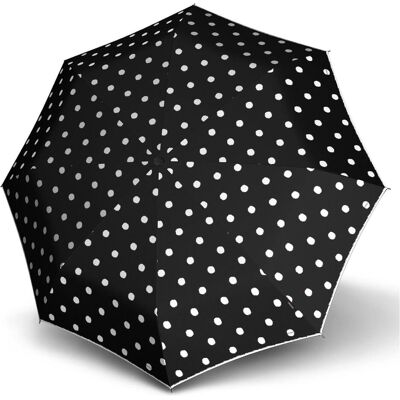 Knirps, Unisex, Regenschirm, T.760 Stick Automatic dot art black, Schwarz Knirps, Unisex, Regenschirm, T.760 Stick Automatic dot art black, Schwarz