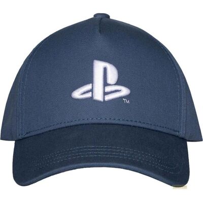 Difuzed, Unisex, Cap, PlayStation Baseball Logo Navy, Blau Difuzed, Unisex, Cap, PlayStation Baseball Logo Navy, Blau