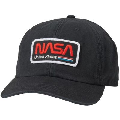 American Needle, Unisex, Cap, Hepcat NASA Cap SMU702A-NASA - One size, Schwarz, (One Size) American Needle, Unisex, Cap, Hepcat NASA Cap SMU702A-NASA - One size, Schwarz, (One Size)