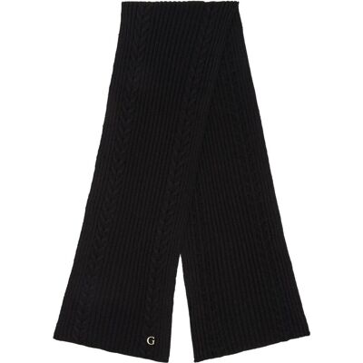 Guess Damen, Schal, Knitted Scarf, Schwarz Guess Damen, Schal, Knitted Scarf, Schwarz