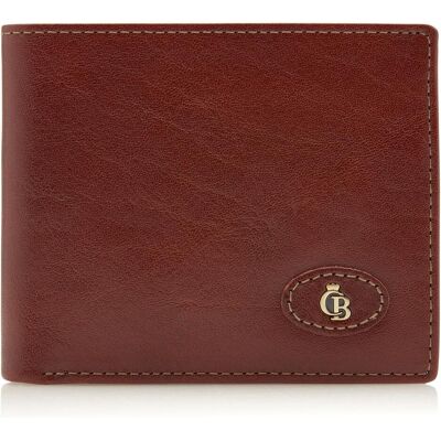 Castelijn & Beerens, Herren, Portemonnaie, Gaucho Geldbörse RFID Leder 11 cm, Braun Castelijn & Beerens, Herren, Portemonnaie, Gaucho Geldbörse RFID Leder 11 cm, Braun