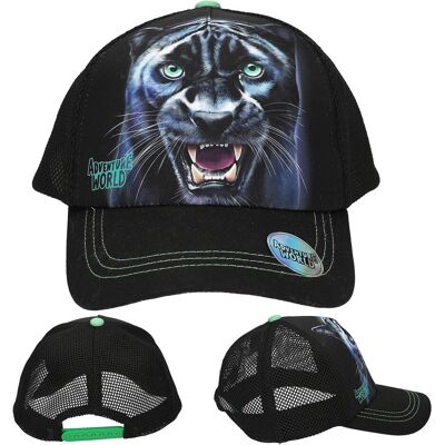 Magni, Jungen, Cap, DEPESCHE Basecap Adventure World Panther, Schwarz Magni, Jungen, Cap, DEPESCHE Basecap Adventure World Panther, Schwarz