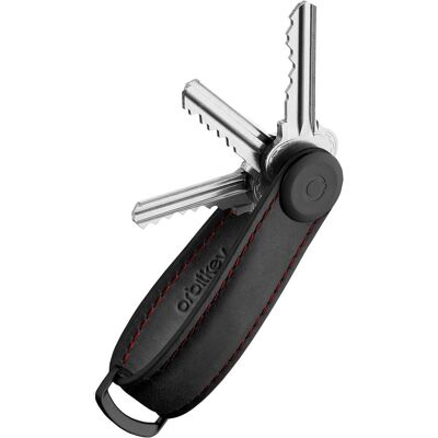 Orbitkey, Damen, Schlüsselanhänger, Crazy-Horse, Schwarz Orbitkey, Damen, Schlüsselanhänger, Crazy-Horse, Schwarz