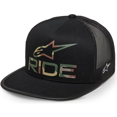 Alpinestars, Herren, Cap, HAT 24 RIDE 4.0 TRUCKER, Schwarz, (One Size) Alpinestars, Herren, Cap, HAT 24 RIDE 4.0 TRUCKER, Schwarz, (One Size)