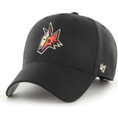 47 Brand, Unisex, Cap, Baseballcap Arizona Coyotes NHL MVP, Schwarz, (One Size) 47 Brand, Unisex, Cap, Baseballcap Arizona Coyotes NHL MVP, Schwarz, (One Size)