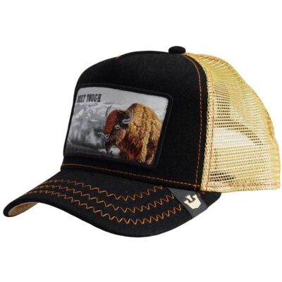 Goorin Bros, Herren, Cap, . Built Tough Trucker Cap - 101-2028-BLK, Schwarz, Gelb Goorin Bros, Herren, Cap, . Built Tough Trucker Cap - 101-2028-BLK, Schwarz, Gelb