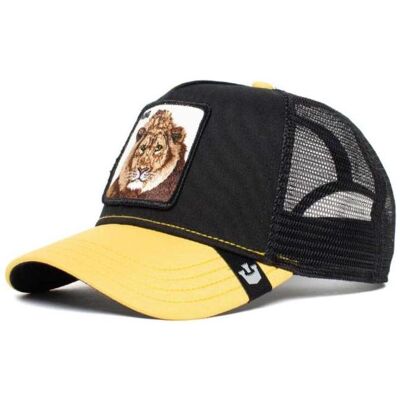 Goorin Bros, Unisex, Cap, . The King Lion Trucker Gold Cap - 101-0388-GLD, Gold, Schwarz, Gelb Goorin Bros, Unisex, Cap, . The King Lion Trucker Gold Cap - 101-0388-GLD, Gold, Schwarz, Gelb