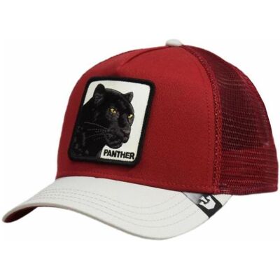 Goorin Bros, Unisex, Cap, . The Black Panther Maroon Trucker Cap - 101-0381-BUR, Rot, Beige Goorin Bros, Unisex, Cap, . The Black Panther Maroon Trucker Cap - 101-0381-BUR, Rot, Beige