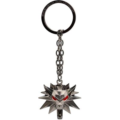 ABYstyle, Herren, Schlüsselanhänger, The Witcher - Emblem der Wolfsschule, Mehrfarbig ABYstyle, Herren, Schlüsselanhänger, The Witcher - Emblem der Wolfsschule, Mehrfarbig