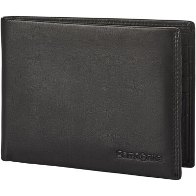 Samsonite Herren, Portemonnaie, 005 - B 8 CC+2 C, Schwarz Samsonite Herren, Portemonnaie, 005 - B 8 CC+2 C, Schwarz