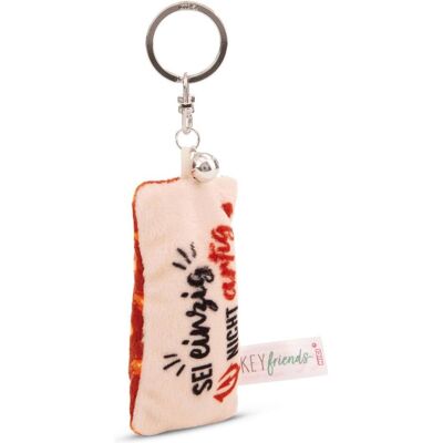 Magni, Unisex, Schlüsselanhänger, NICI Schlüsselanhänger Mini Plüschkissen Sei einzig nicht artig mit Glöckchen 8cm, Mehrfarbig Magni, Unisex, Schlüsselanhänger, NICI Schlüsselanhänger Mini Plüschkissen Sei einzig nicht artig mit Glöckchen 8cm, Mehrfarbig