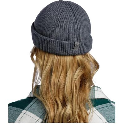 Buff, Unisex, Mütze, Knitted Beanie Ervin, Grau, (One Size) Buff, Unisex, Mütze, Knitted Beanie Ervin, Grau, (One Size)
