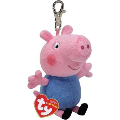 Ty, Jungen, Schlüsselanhänger, Peppa Pig George Schlüsselanhänger - Original Ty, Jungen, Schlüsselanhänger, Peppa Pig George Schlüsselanhänger - Original