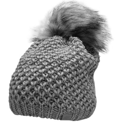 4F, Damen, Mütze, Damenmütze grau melange H4Z22 CAD014 25M (M), Grau, (M) 4F, Damen, Mütze, Damenmütze grau melange H4Z22 CAD014 25M (M), Grau, (M)